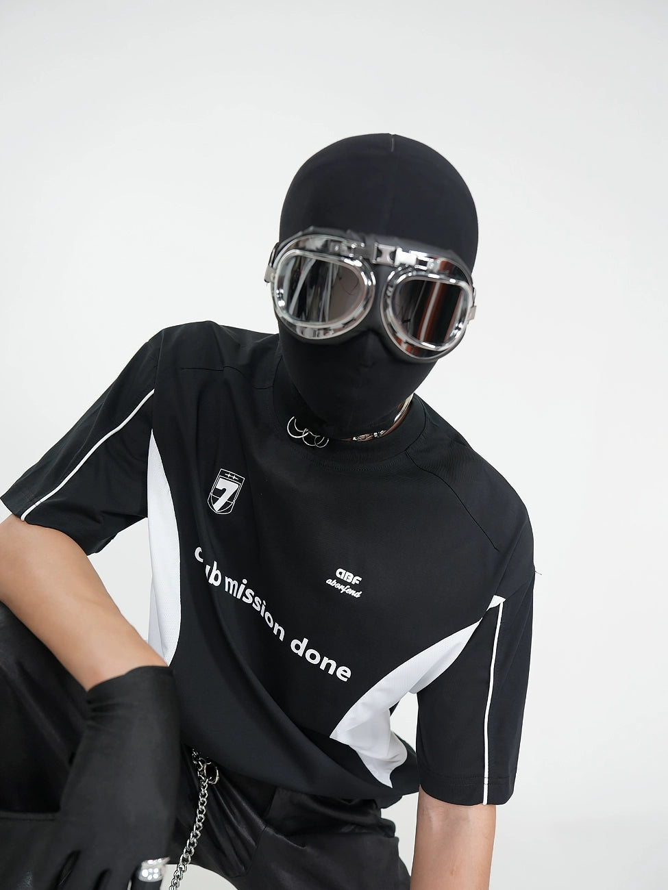 Graphic Letter Oversize Short Sleeve T-Shirt WN17308