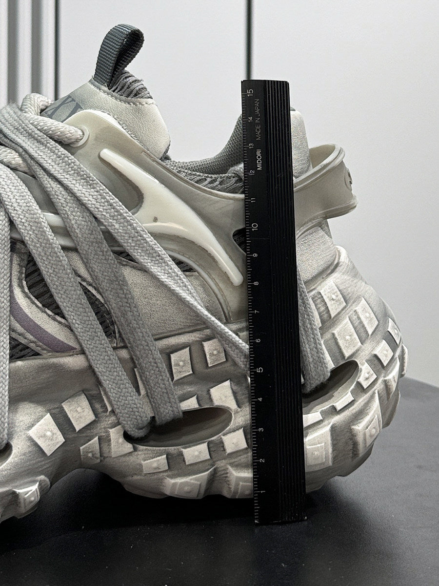 Chunky Platform Height Increase Breathable Sneakers WN24796