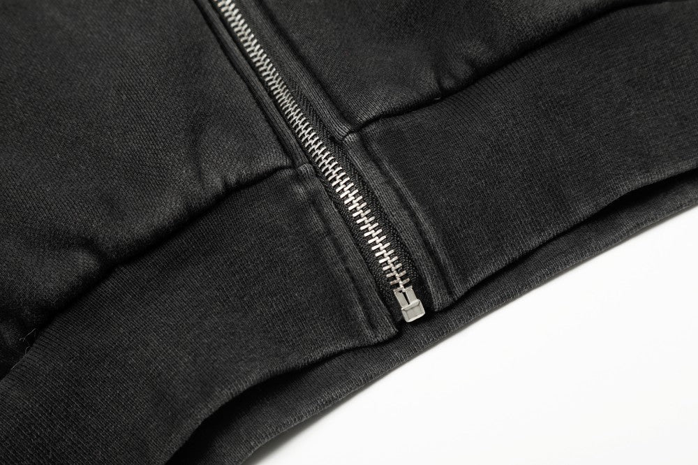 Studs Zipper Hodie WN28033