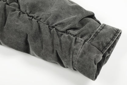 Stand Neck Zip-Up Pocket Padded Jacket WN23103