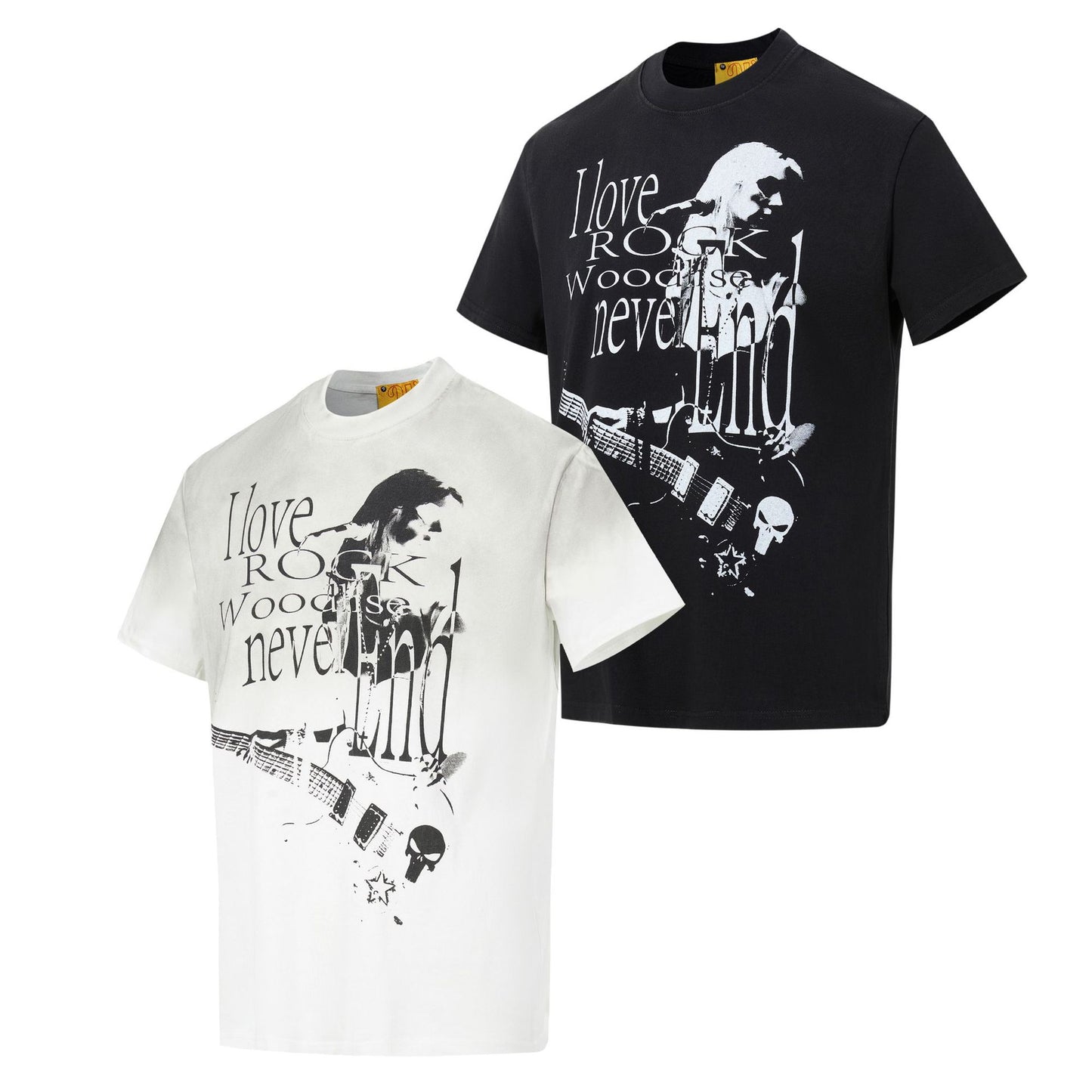 Figure Print Oversize Short Sleeve T-Shirt WN25861