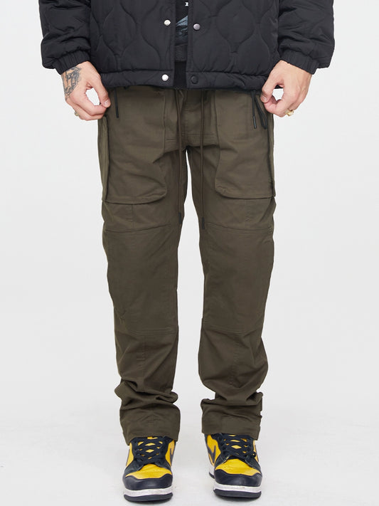 Multi-Pocket Utility Cargo Pants WN12280