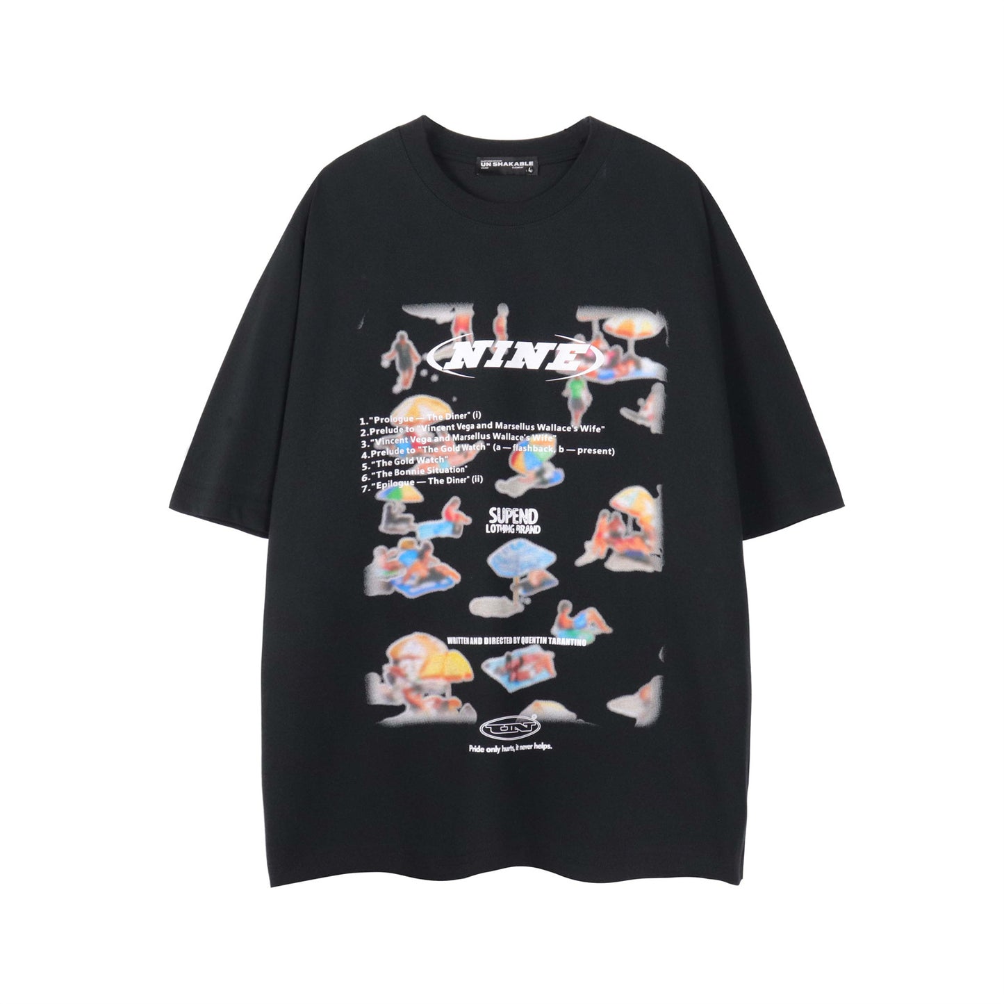 Graphic Letter Print Short Sleeve T-Shirt WN26772