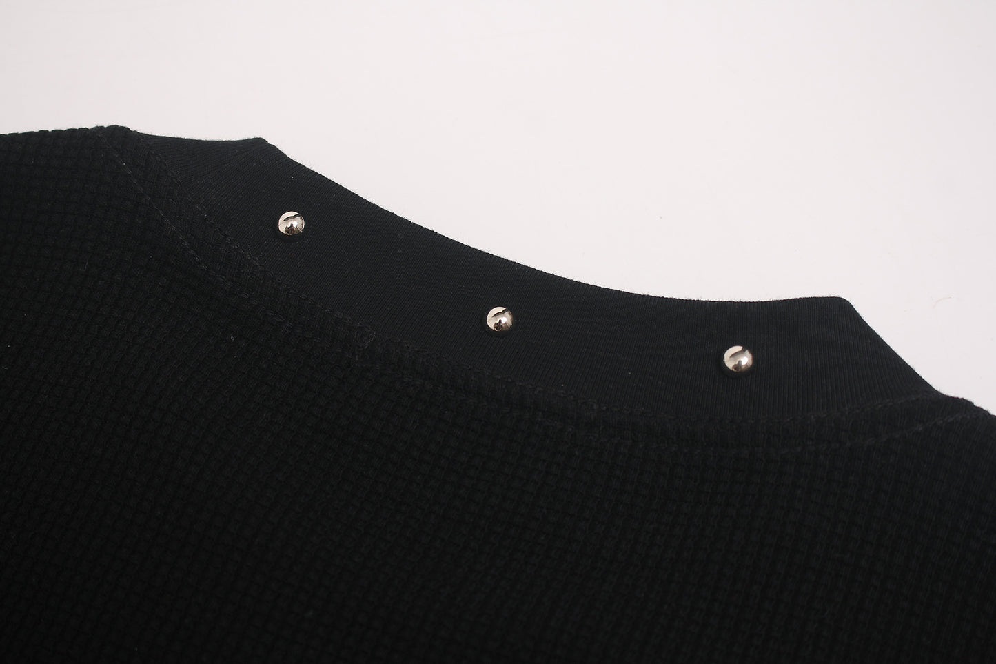 Portrait Studs Detail Short Sleeve T-Shirt WN25424