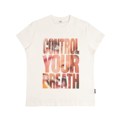 Portrait Letter Print Short Sleeve T-Shirt WN26625