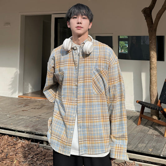 Check Pocket Long Sleeve Shirt WN25296