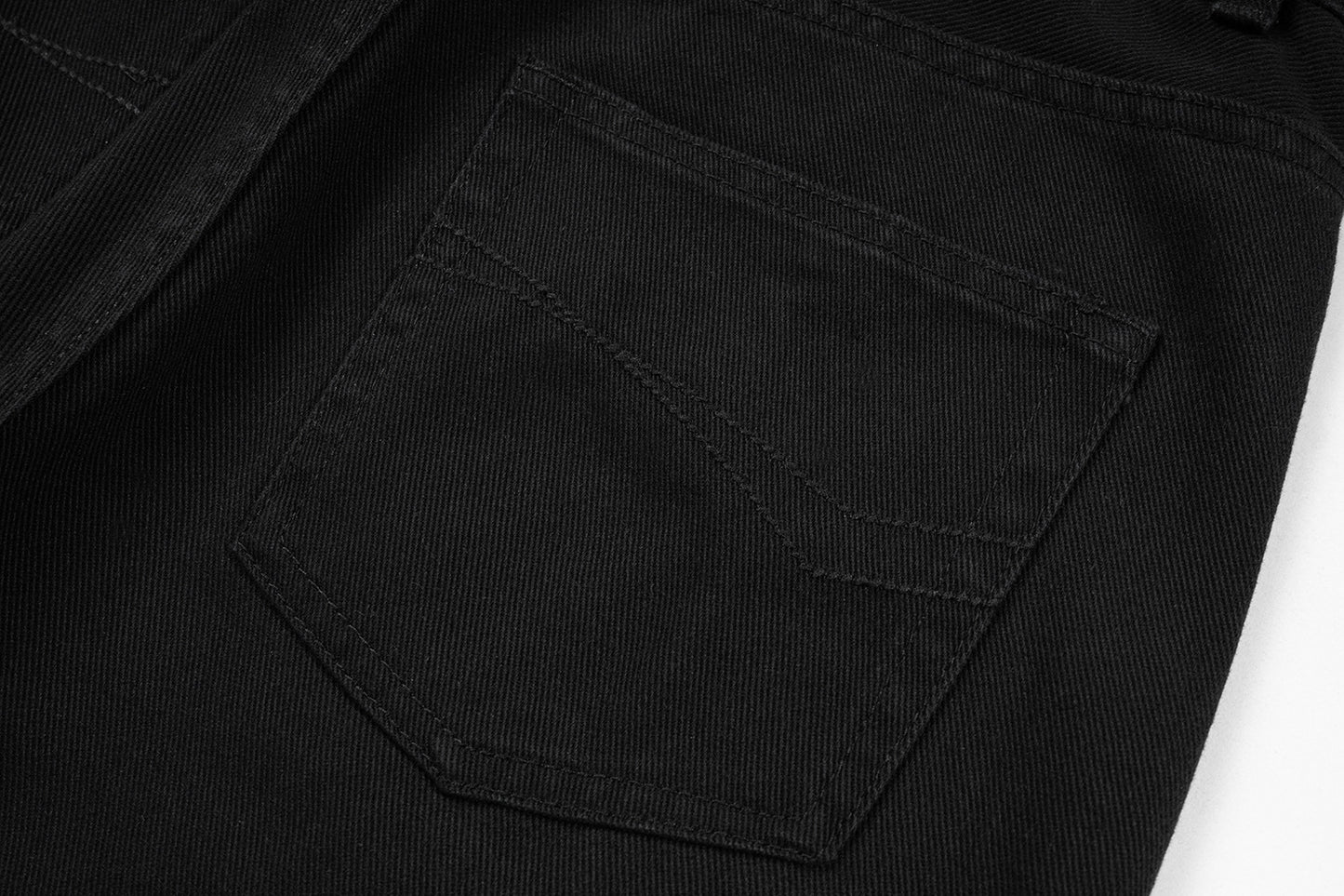 Washed Black Flare Denim Jeans WN12674