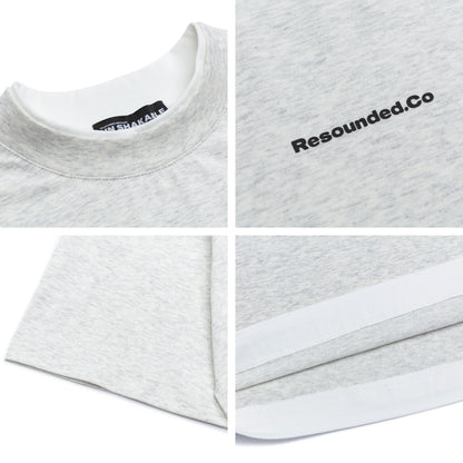 Letter Print Oversize Short Sleeve T-Shirt WN26898