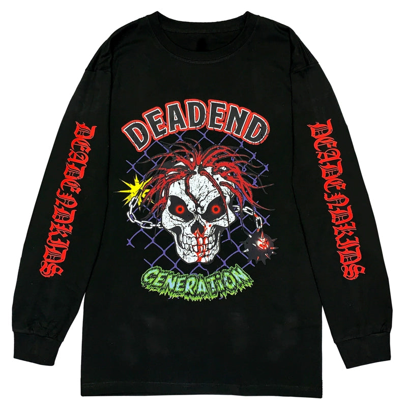 Skull Print Long Sleeve T-Shirt WN22272