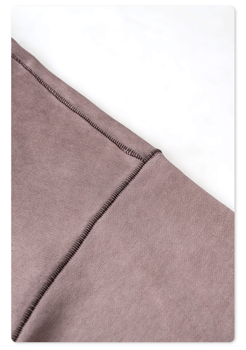 Washed Basic Round Neck Sweatshirt WN7846