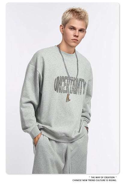 Oversize Round Neck Sweatshirt WN9939