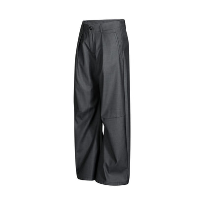 Wide Leg Straight Trousers WN12933