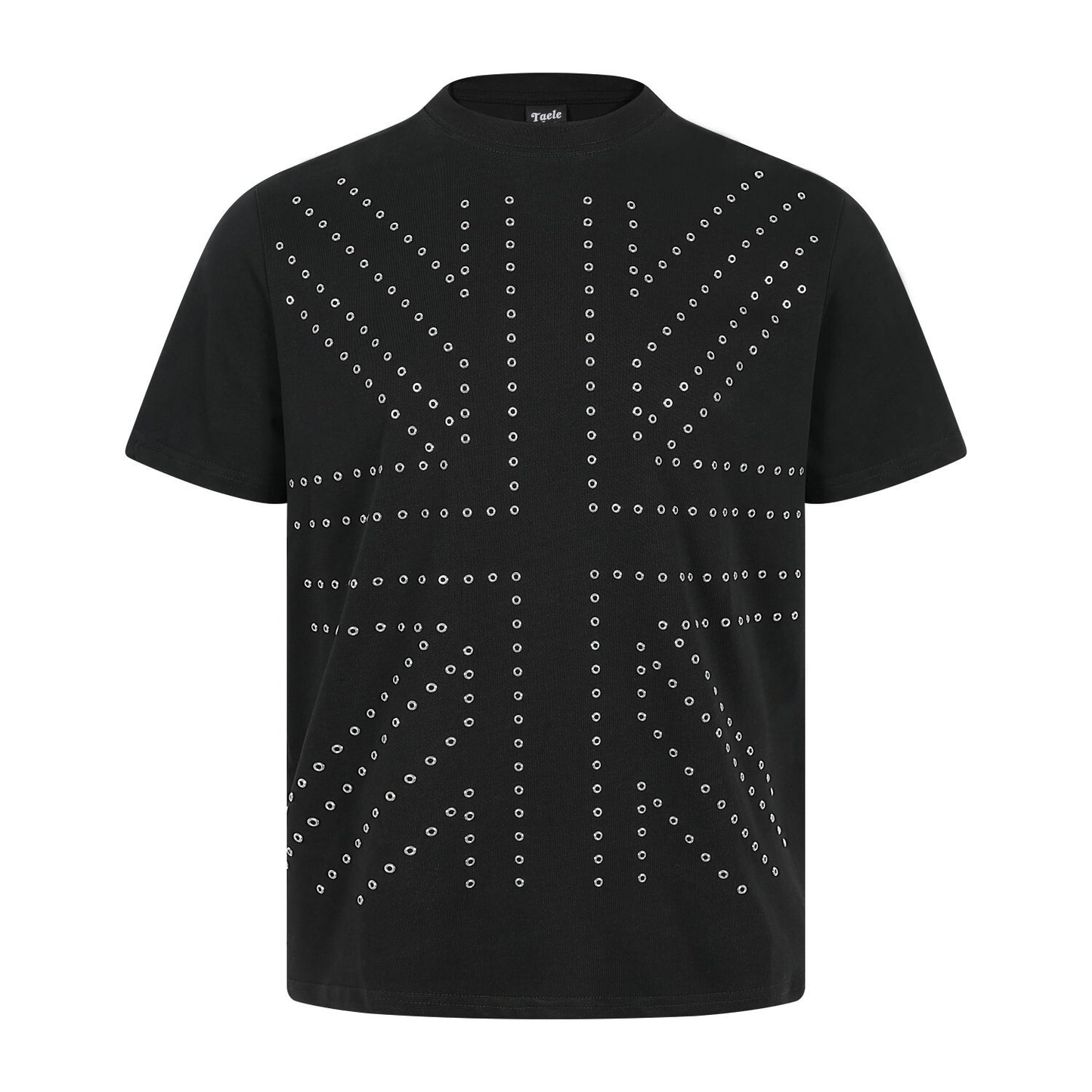 Studs Cross Short Sleeve T-Shirt WN25538