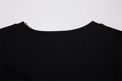 Necklace Letter Graffiti Fleece Sweatshirt WN11210