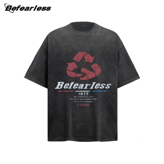 Graphic Letter Print Short Sleeve T-Shirt WN26244