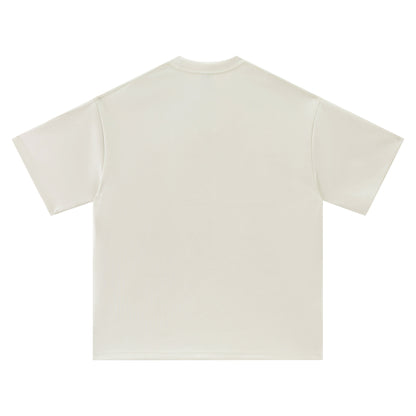 Oversize Suede Short Sleeve T-Shirt WN13121