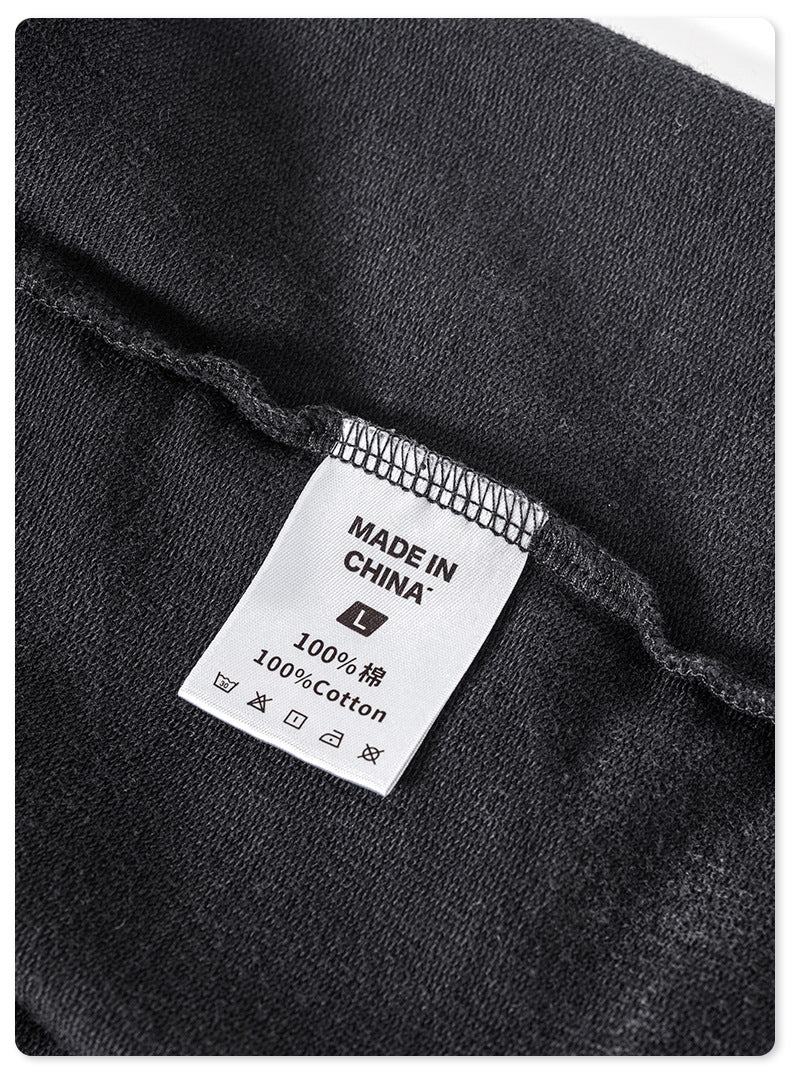 Oversize Washed Short-sleeve T-shirt WN6458