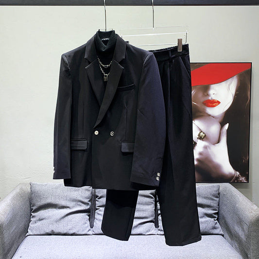 Oversize Tailored Jacket & Straight Trousers Setup WN23924
