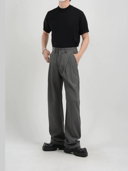 Tuck-in Straight Trousers WN7129