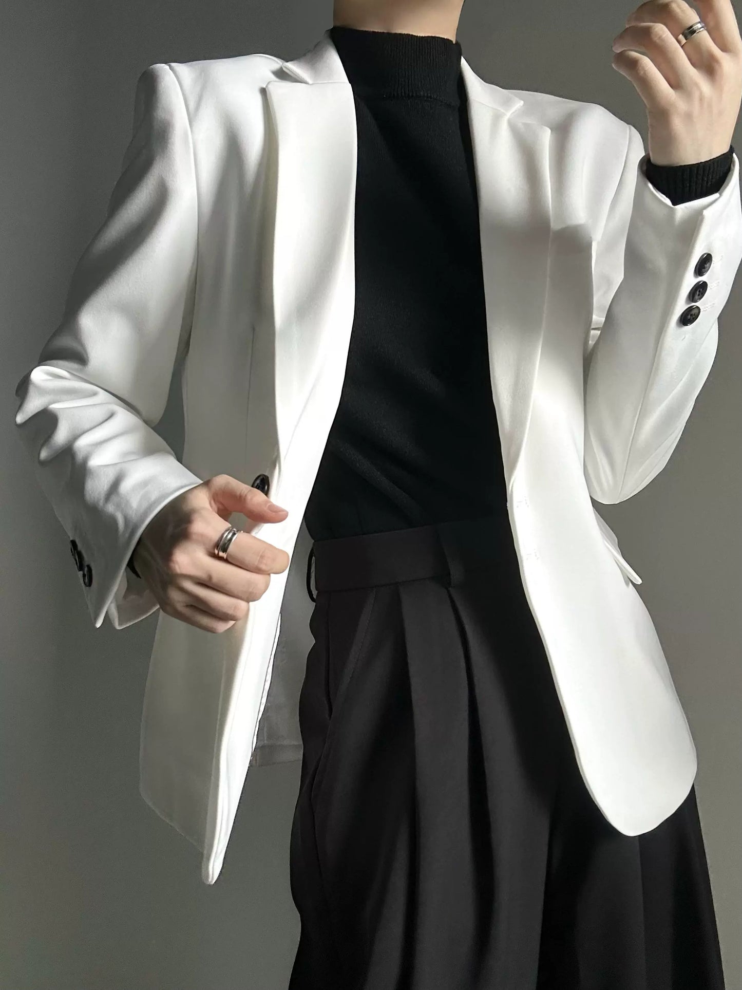 Minimalist Design Tailored Jacket WN19617