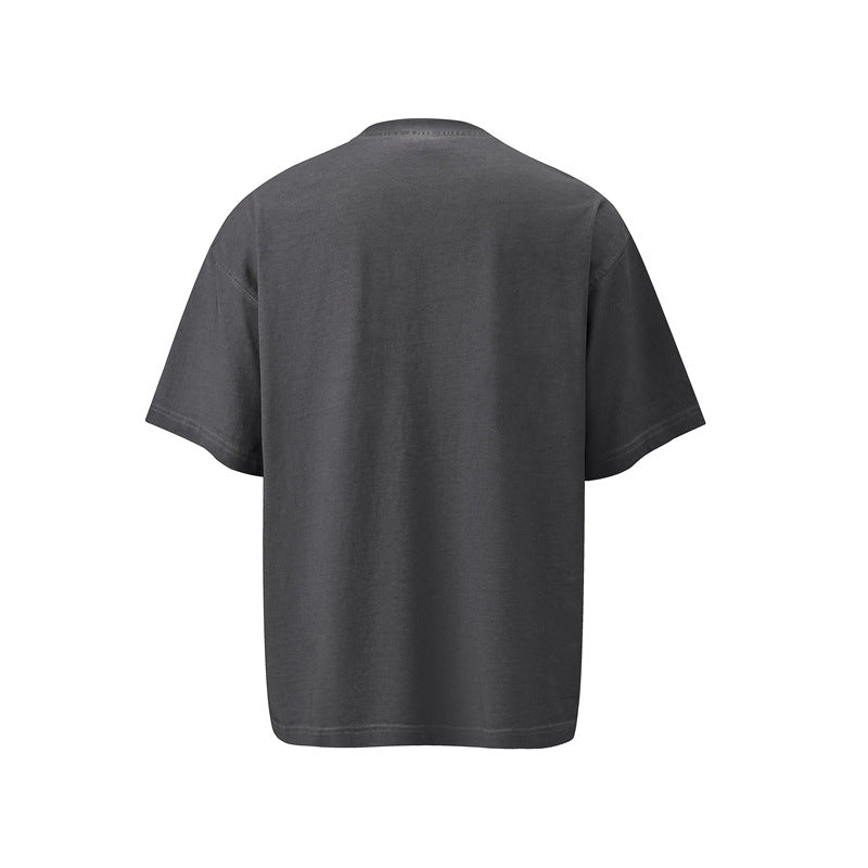Plain Washed Oversize Short Sleeve T-Shirt WN18585