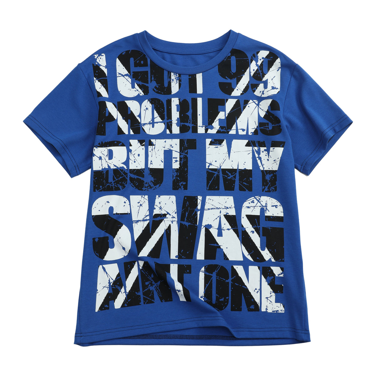 Letter Graphic Print Short Sleeve T-Shirt & Long Sleeve T-Shirt WN27211