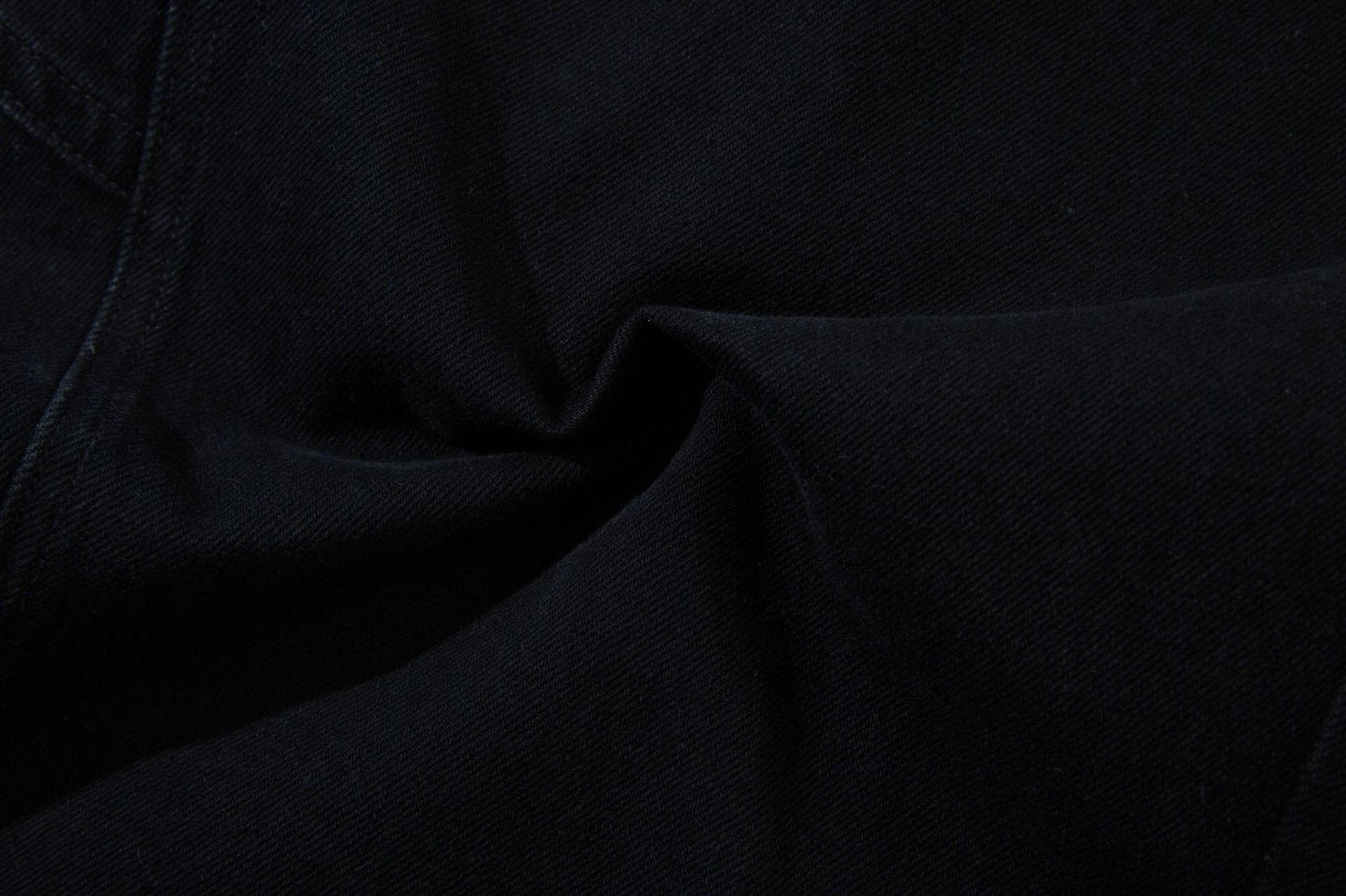 Washed Curved Panel Denim Jeans WN13127