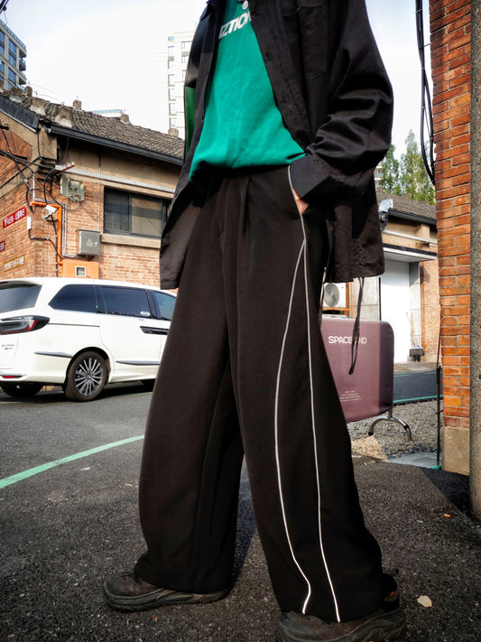 Reflective Stripe Sporty Pants WN10031