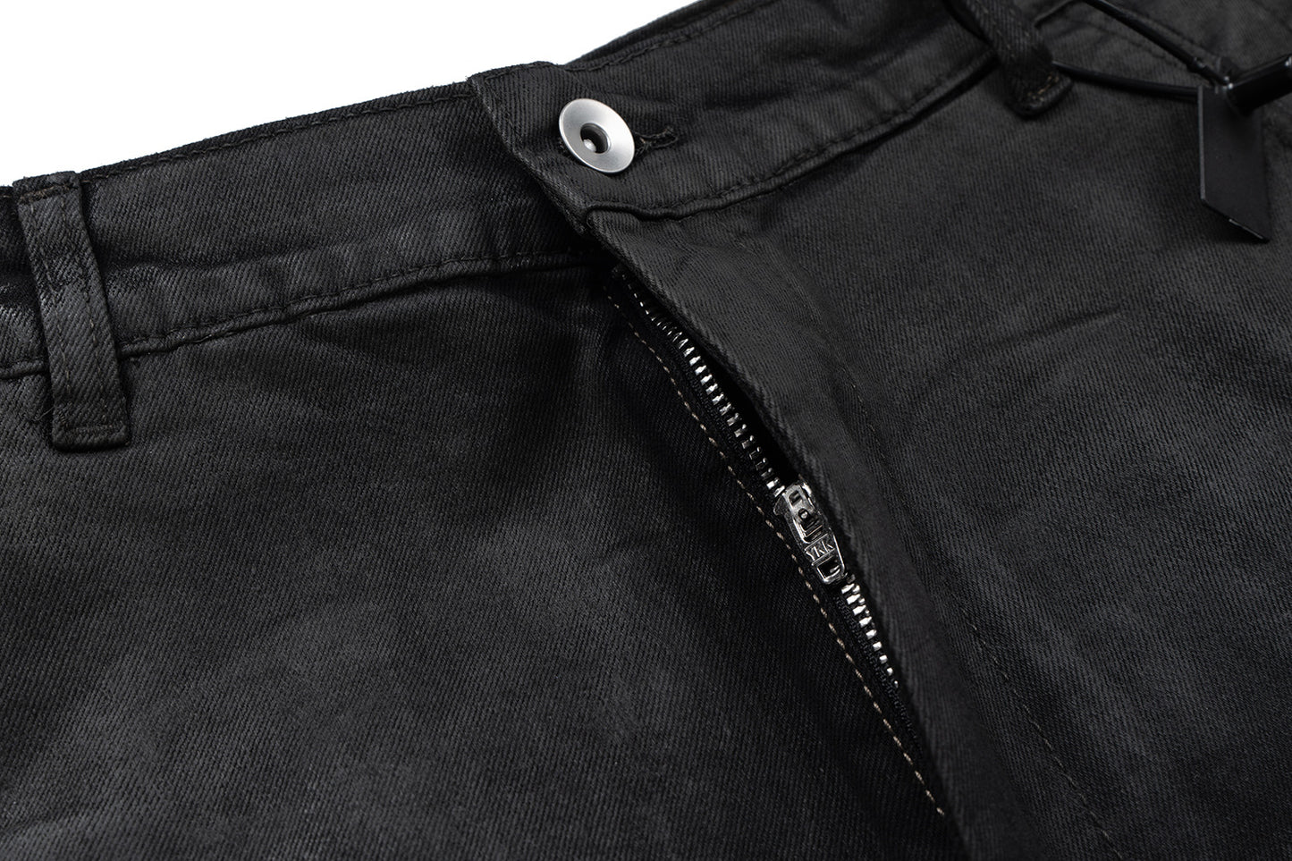 Washed Coating Cargo Pocket Denim Half Pants WN25714