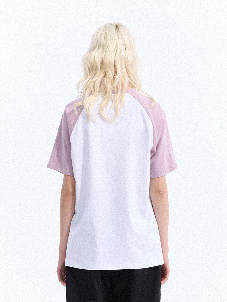 Raglan Cotton Short Sleeve T-Shirt WN27141