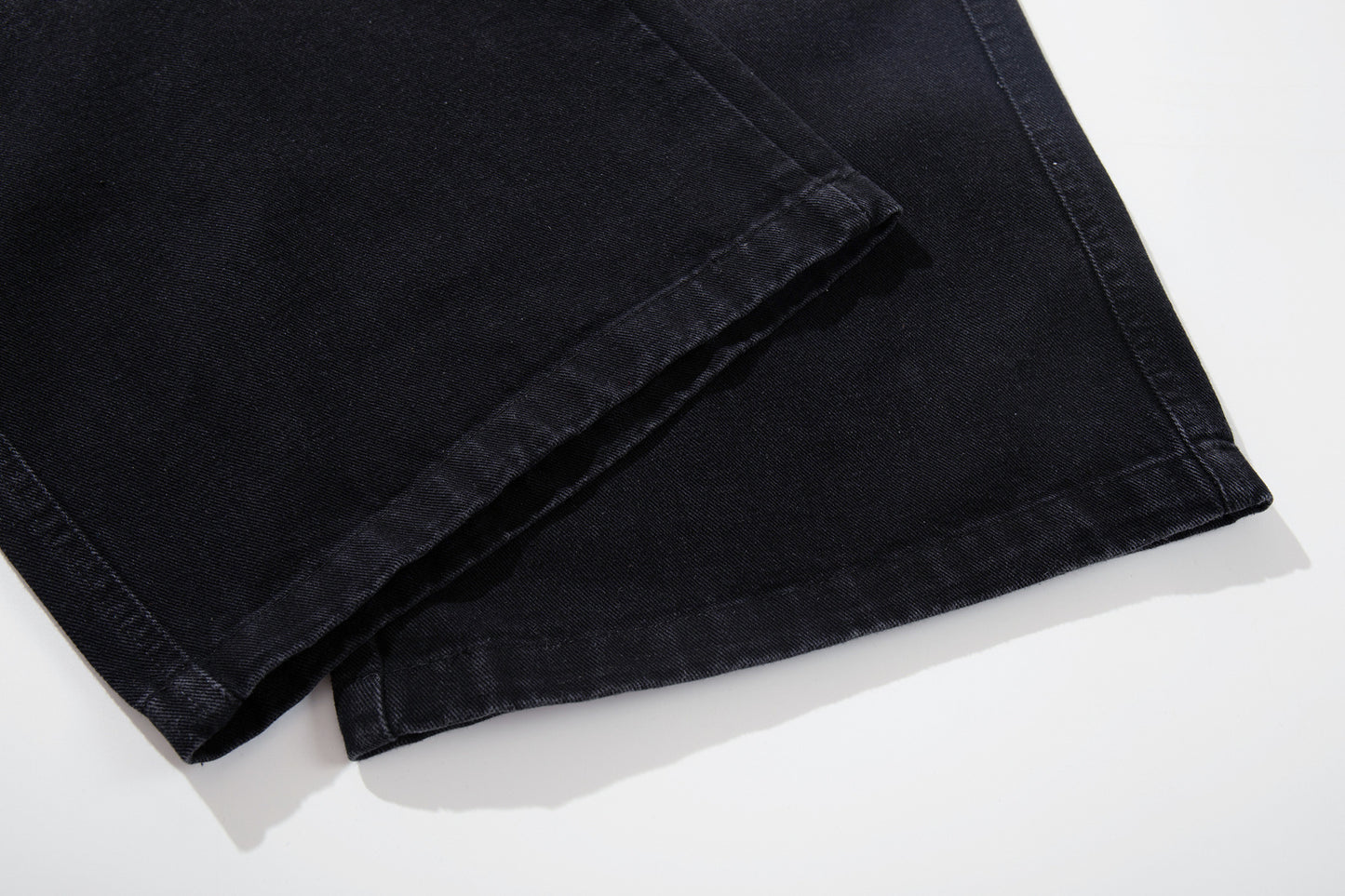 Washed Tribal Fade Wide Leg Denim Jeans WN25450