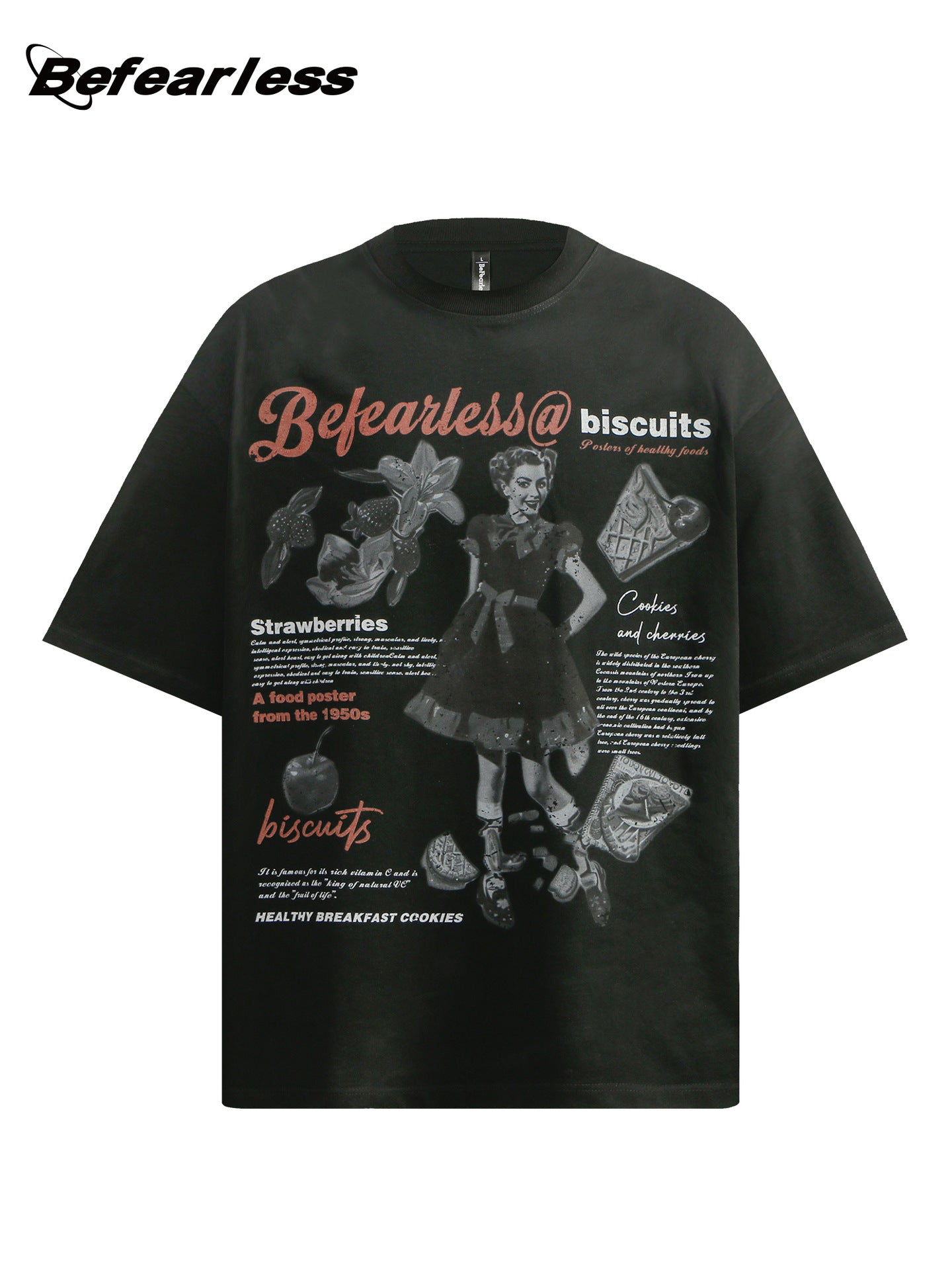 Portrait Graphic Print Oversize Short Sleeve T-Shirt WN26306