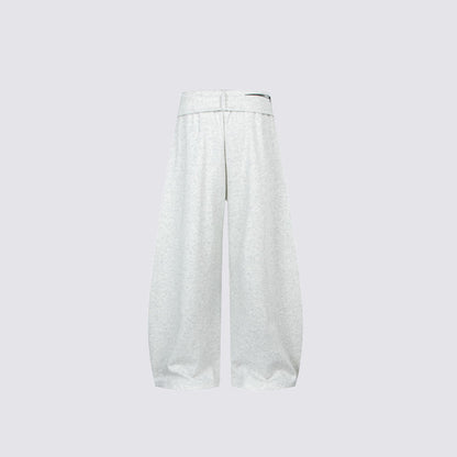 Art Graphic Strap Wide Leg Sweatpants WN27793