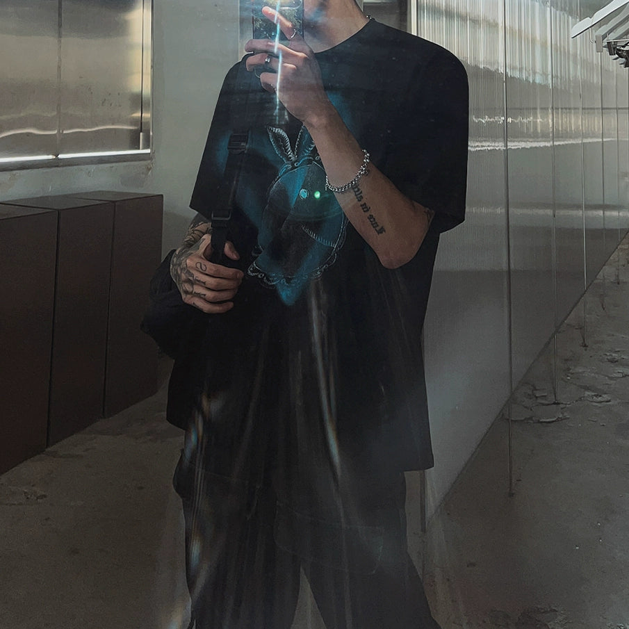 Graphic Art Print Short Sleeve T-Shirt WN20266