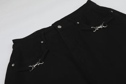 Metal Ornament Half Pants WN25922