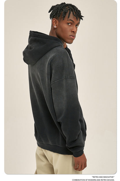 Oversize Washed Damage Hoodie WN6620