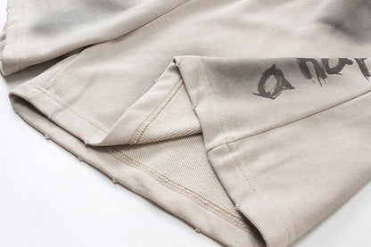 Knit Wash Wide Leg Half Pants WN25580
