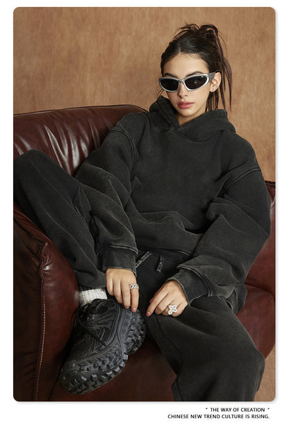 Oversize Washed Hoodie WN6460