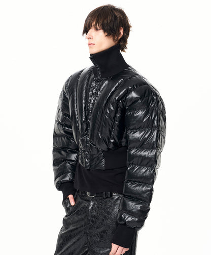 Stand Neck White Duck Down Jacket WN22698