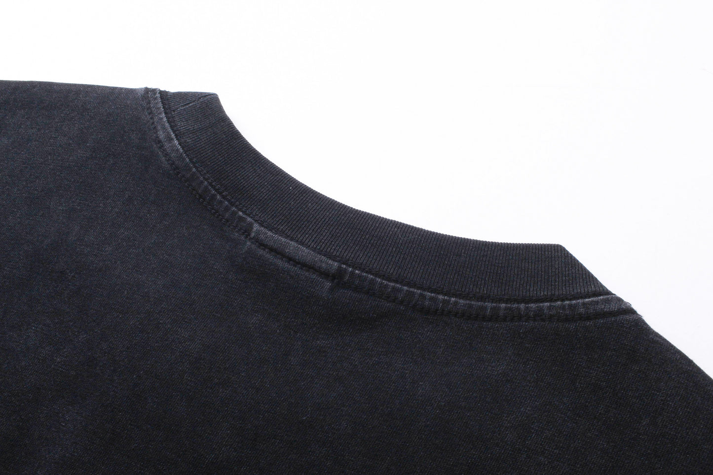 Washed Letter Short Sleeve T-Shirt WN14084