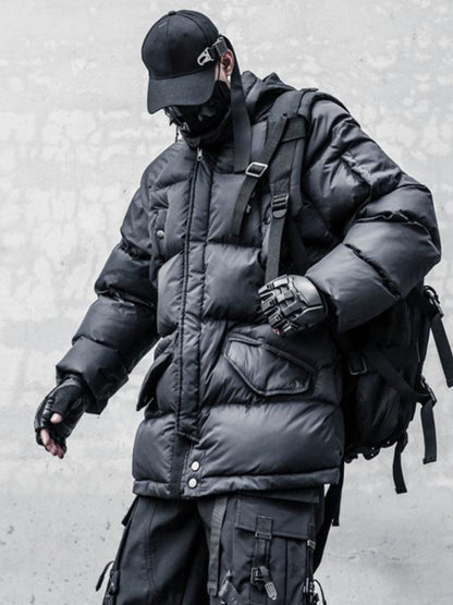 Deconstruct Hooded Puffer Jacket WN22574