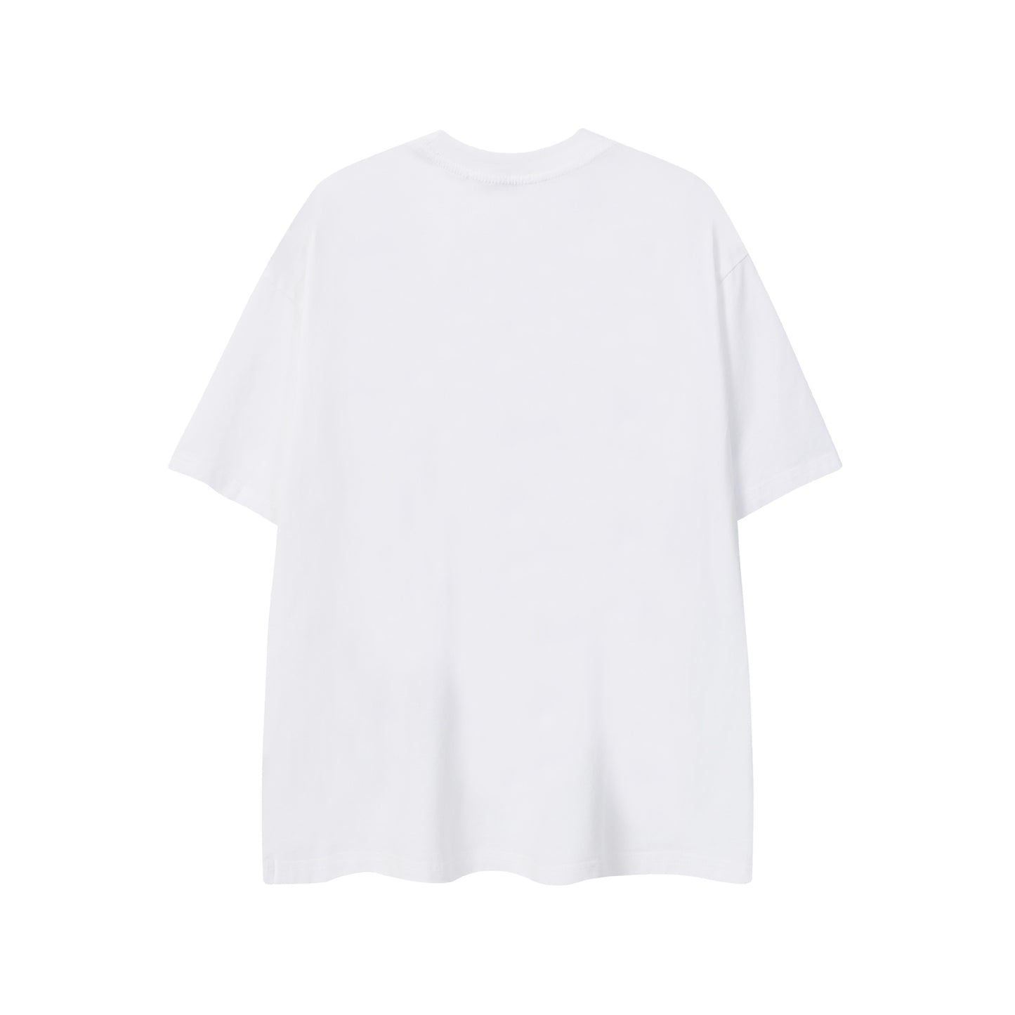 Oversize Portrait Print Short Sleeve T-Shirt WN25380