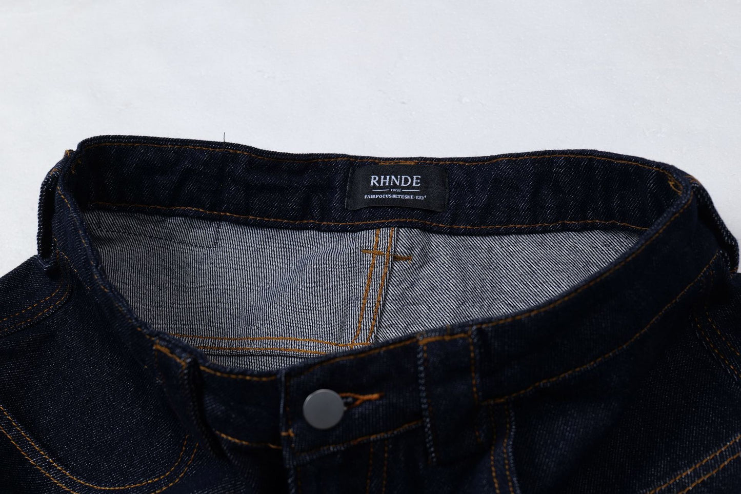 YKK Zipper Heavy-Duty Denim Jeans WN13139