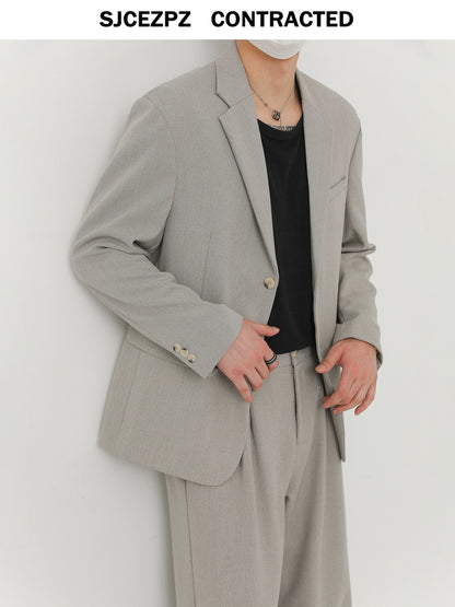 Tailored Jacket & Straight Leg Trousers Setup WN21269