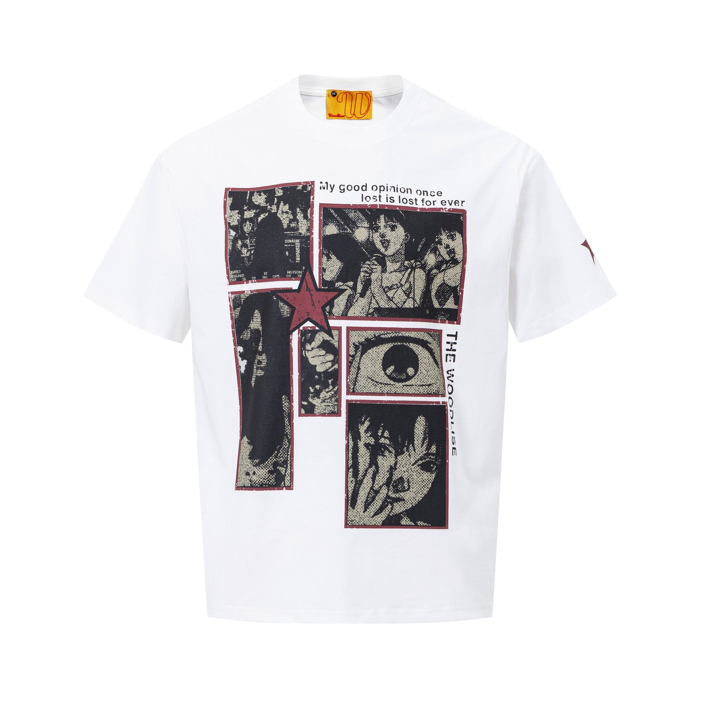 Cartoon Print Cool Touch Oversize Short Sleeve T-Shirt WN25892