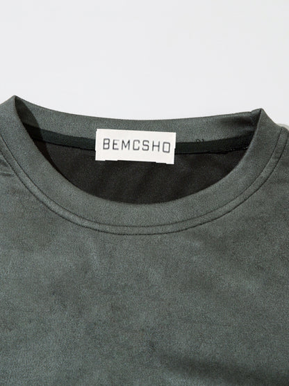 Washed Letter Short Sleeve T-Shirt WN26758