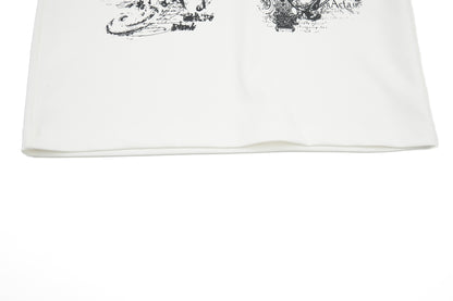 Air Layer Button Art Print Short Sleeve T-Shirt WN25998
