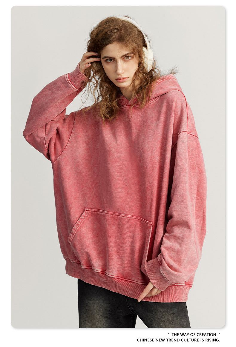 Oversize Washed Hoodie WN6463