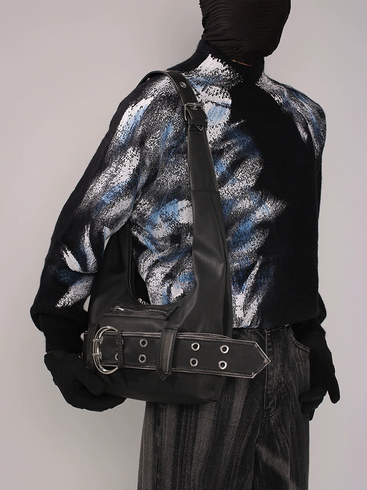 Functional Large Hobo Shoulder Bag WN18718