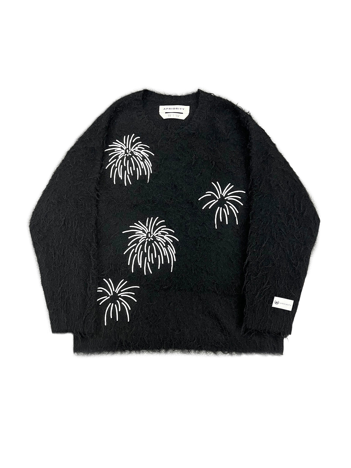 Rope Embroidery Pullover Knit Sweater WN19007